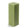 Jeco Jeco CPZ-157 3 x 9 in. Sage Square Pillar Candle; Green CPZ-157